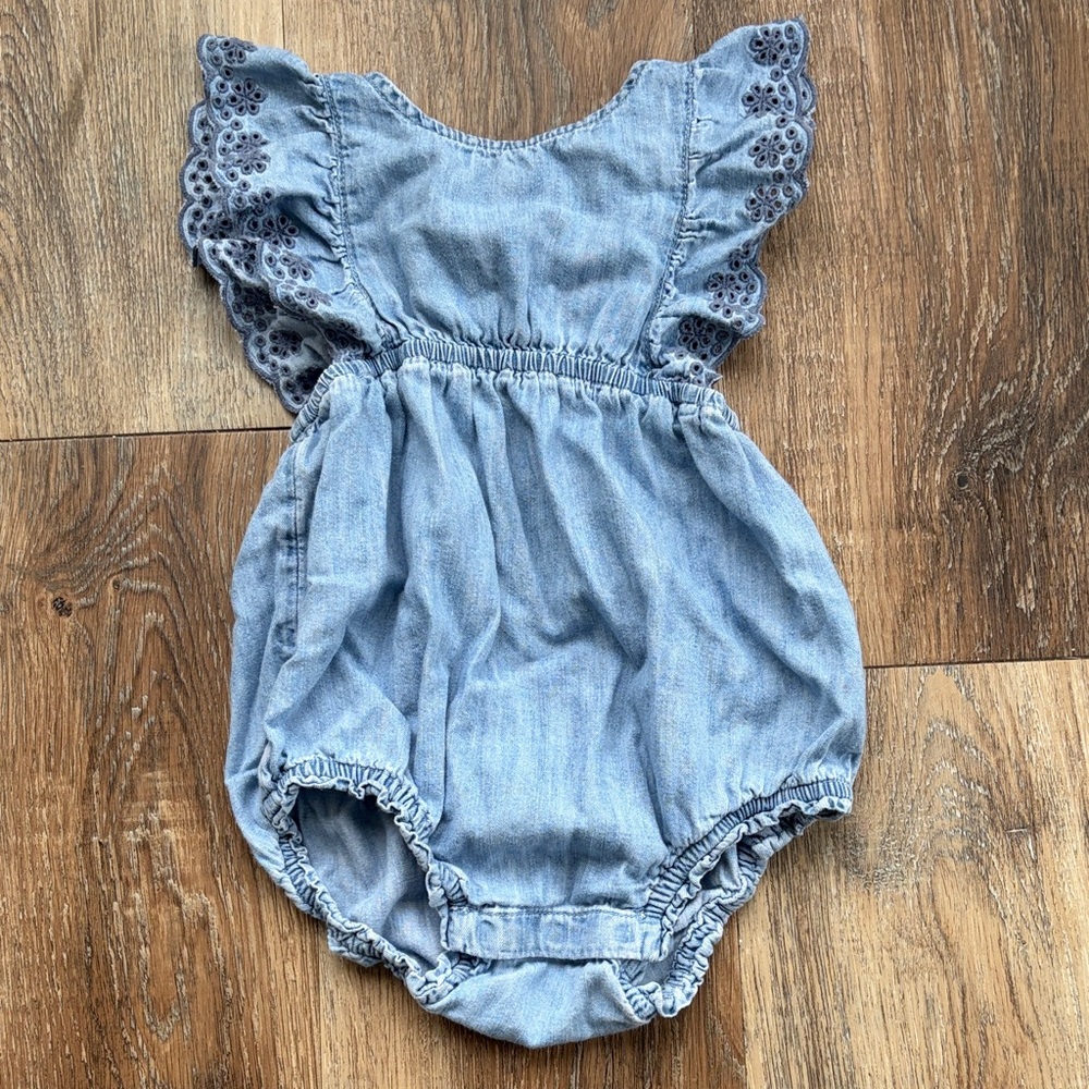GAP Light Blue Baby Outfit